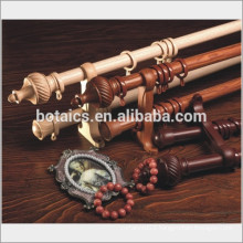 30mm single or double curtain pole aluminium alloy curtain rod manufacturers